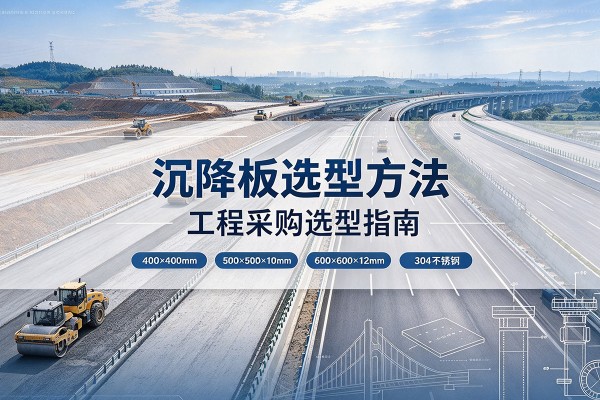 佛山沉降板选择方法