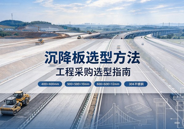 佛山沉降板选择方法