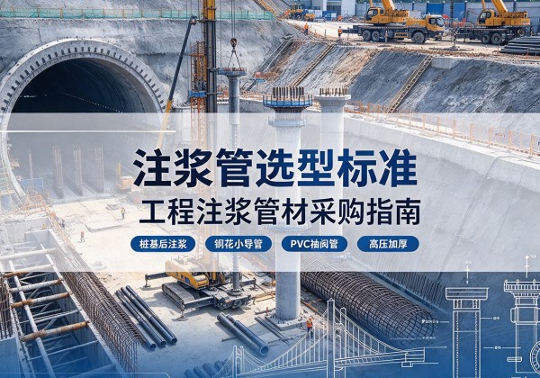 佛山注浆管选型标准